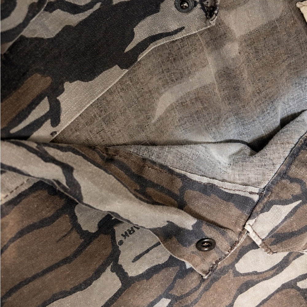 Vintage Redhead Blue Bell Trebark Camo Coveralls 90s Hunting - Picture 11 of 16